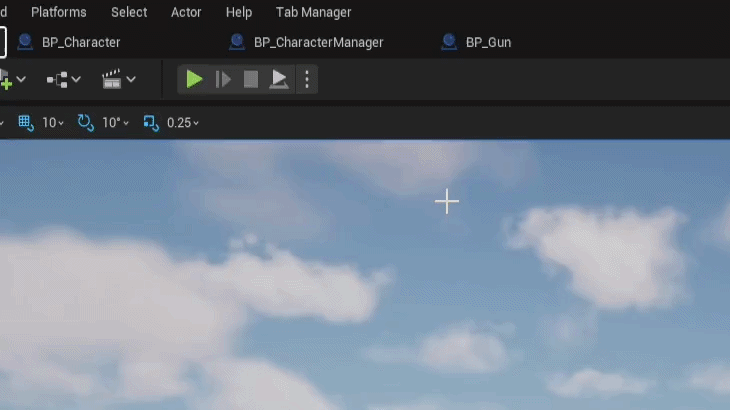 Choosing Save All Opened Tabs from the Tab Assist menu to store every open asset editor tab in one action